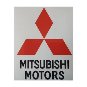 TME Side Spoiler Decals - Mitsubishi Motors (single)