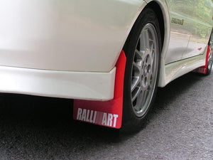 Evo Mudflap Set with RALLIART Logos  (4mm PVC)
