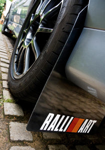 Evo Mudflap Set with RALLIART Logos  (4mm PVC)