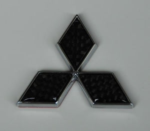 Rexpeed Mitsubishi Diamond emblem (black) 5x5